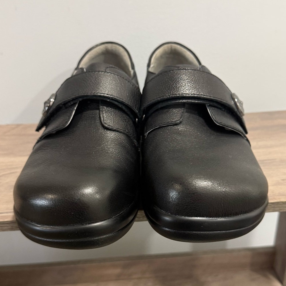 Womens Sz 41 Alegria Joleen Leather Slip Resistant Shoes - Picture 3 of 13